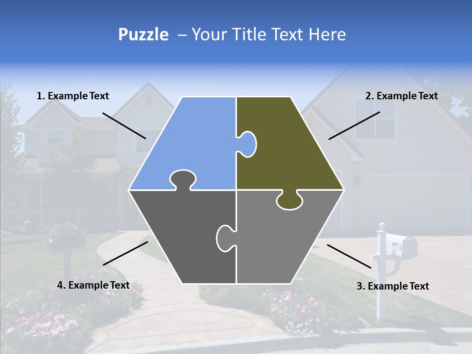 Landscaping Investment Tree PowerPoint Template