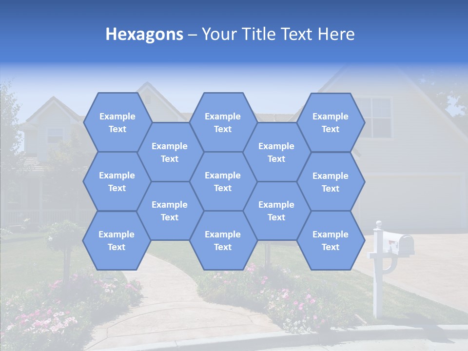 Landscaping Investment Tree PowerPoint Template