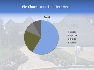 Landscaping Investment Tree PowerPoint Template