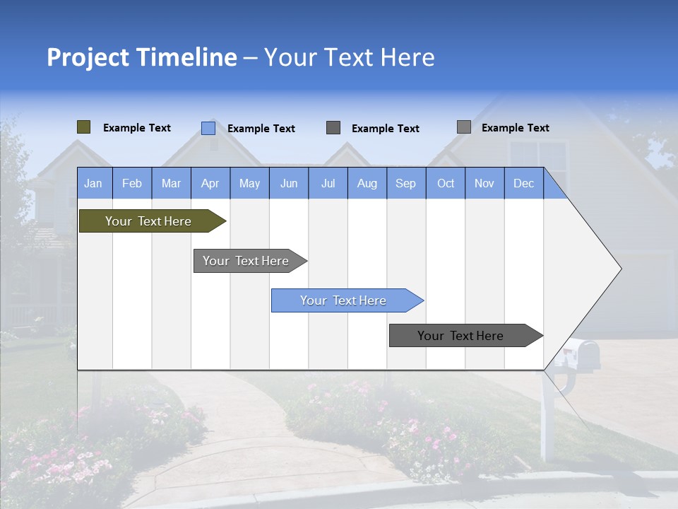 Landscaping Investment Tree PowerPoint Template