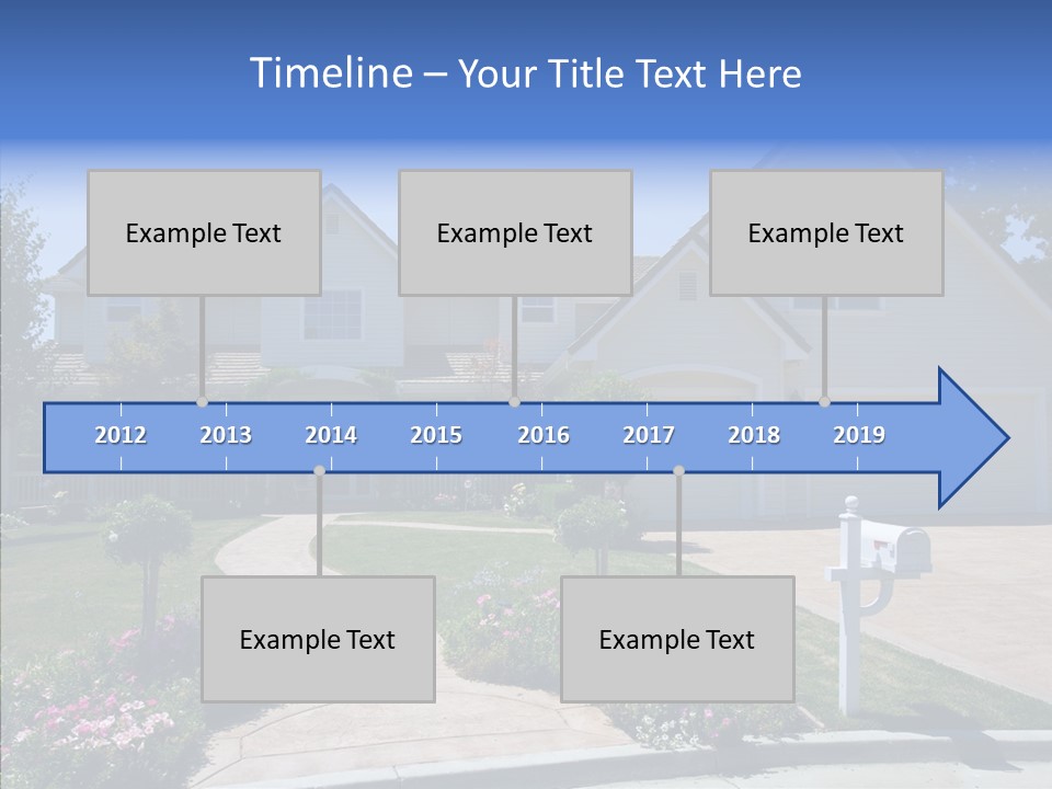 Landscaping Investment Tree PowerPoint Template