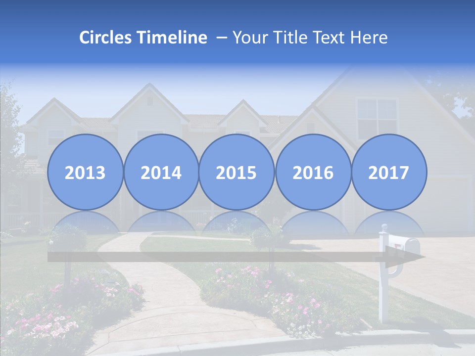 Landscaping Investment Tree PowerPoint Template