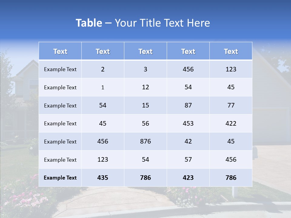 Landscaping Investment Tree PowerPoint Template