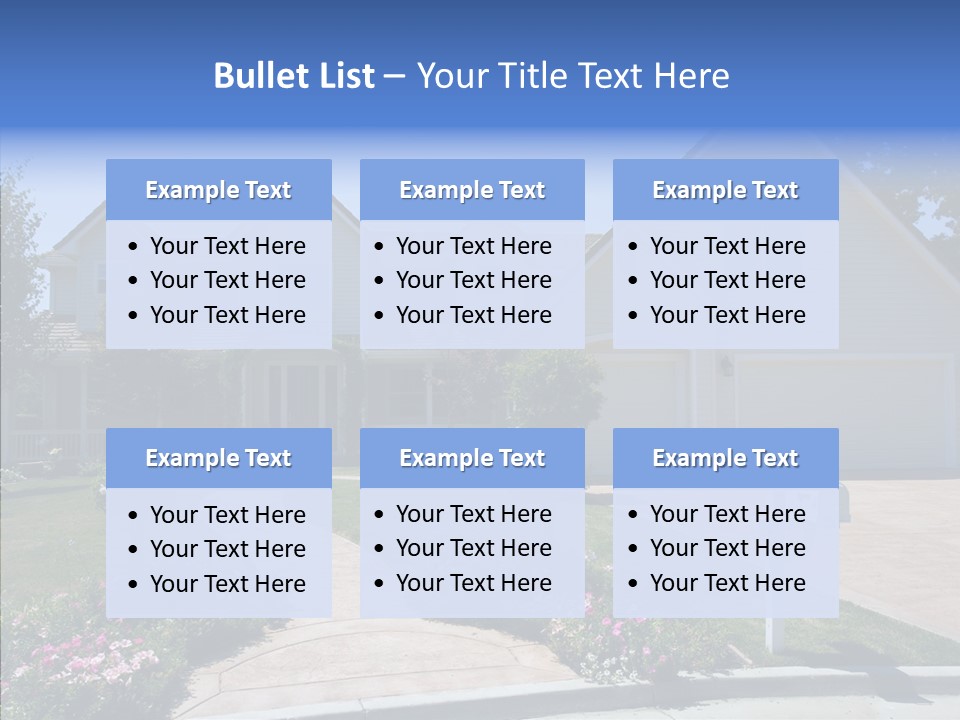Landscaping Investment Tree PowerPoint Template