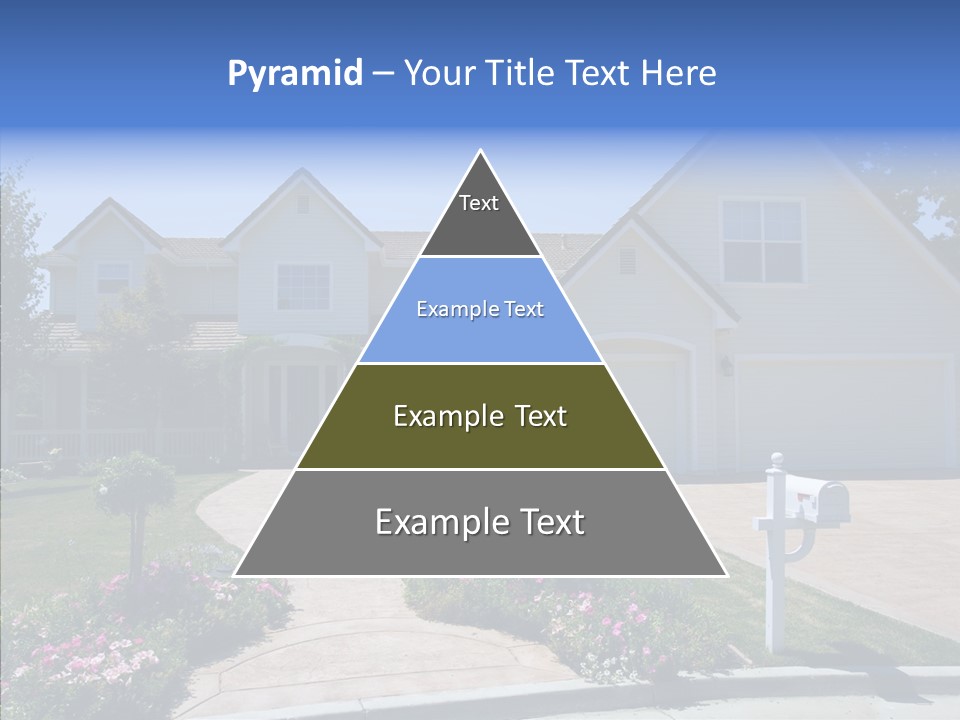 Landscaping Investment Tree PowerPoint Template