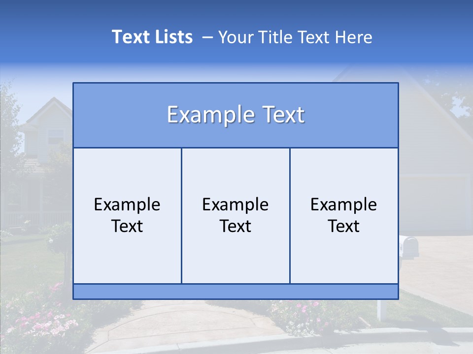 Landscaping Investment Tree PowerPoint Template