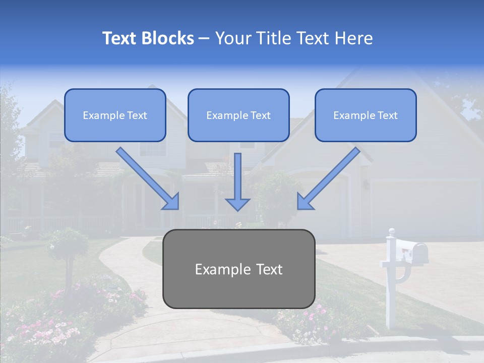 Landscaping Investment Tree PowerPoint Template
