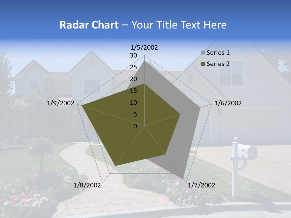 Landscaping Investment Tree PowerPoint Template