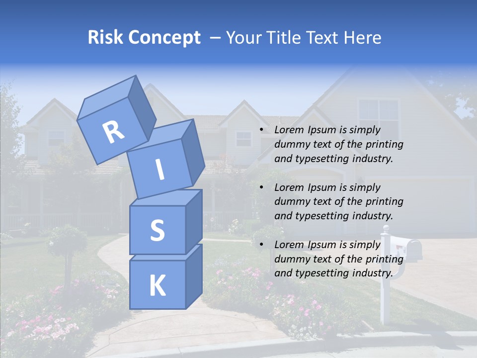 Landscaping Investment Tree PowerPoint Template