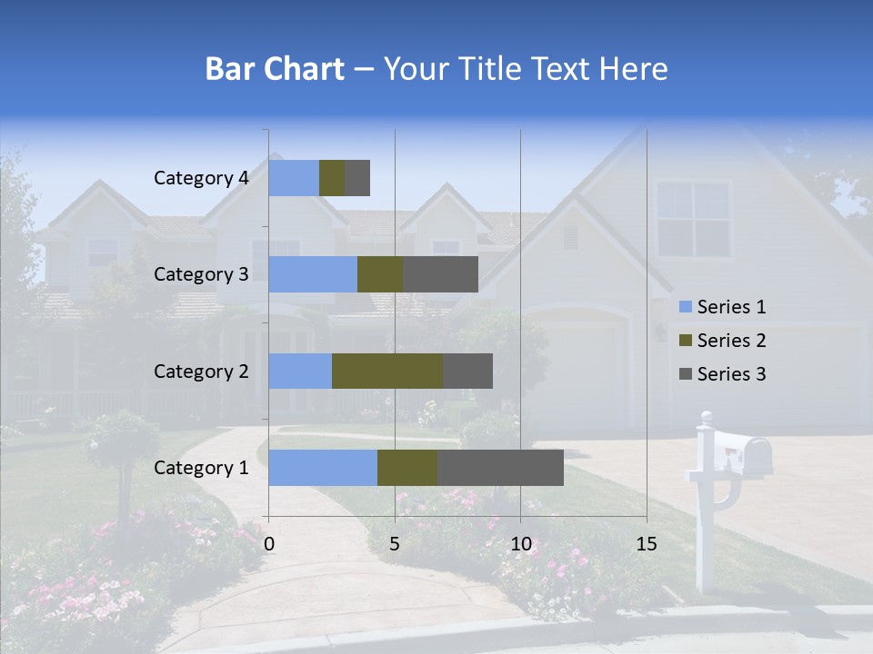 Landscaping Investment Tree PowerPoint Template