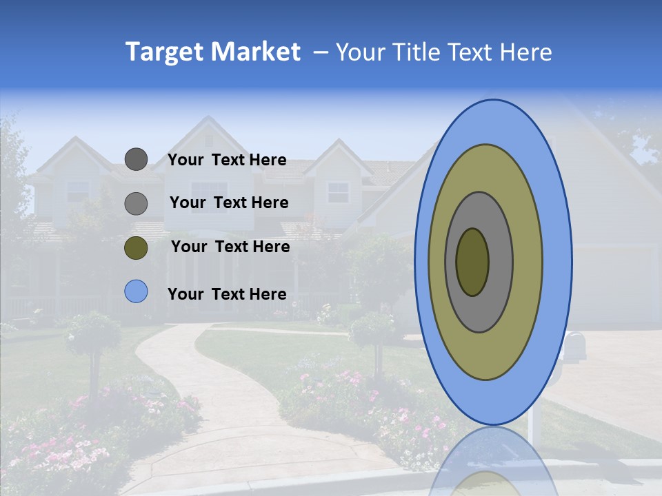 Landscaping Investment Tree PowerPoint Template