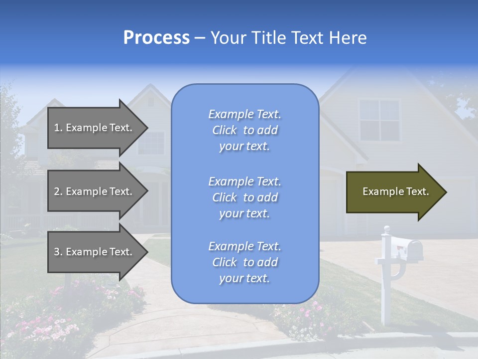 Landscaping Investment Tree PowerPoint Template