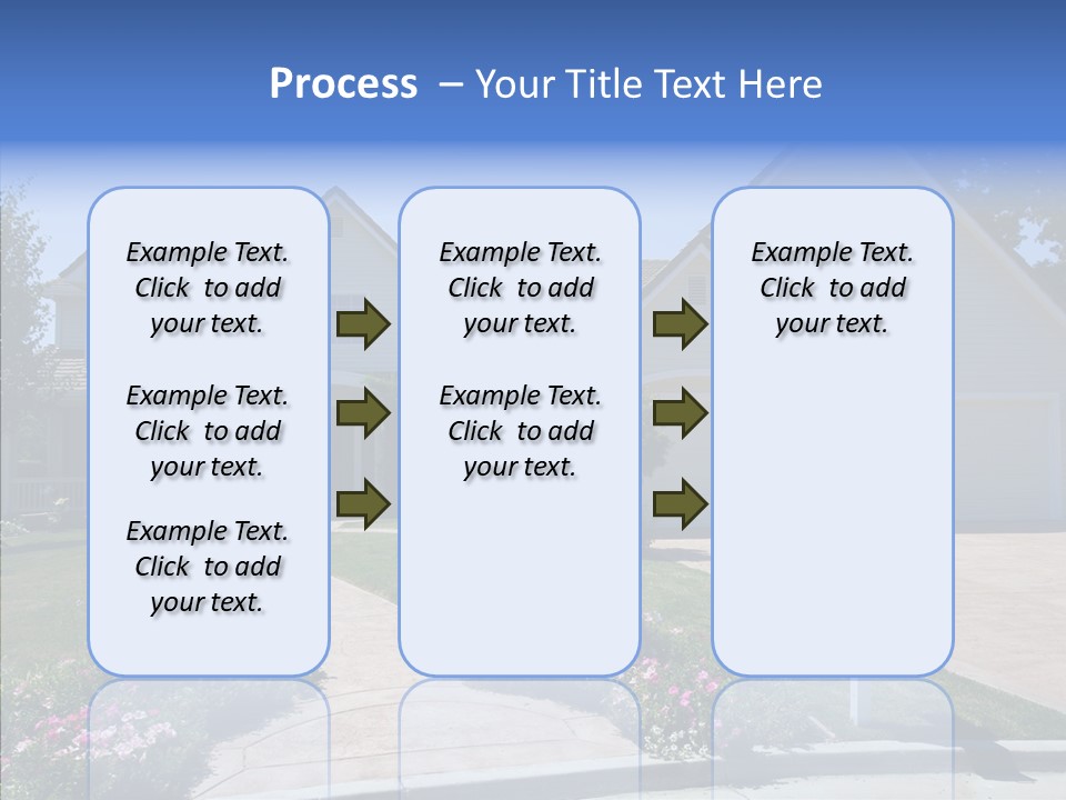 Landscaping Investment Tree PowerPoint Template