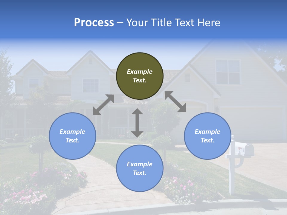 Landscaping Investment Tree PowerPoint Template