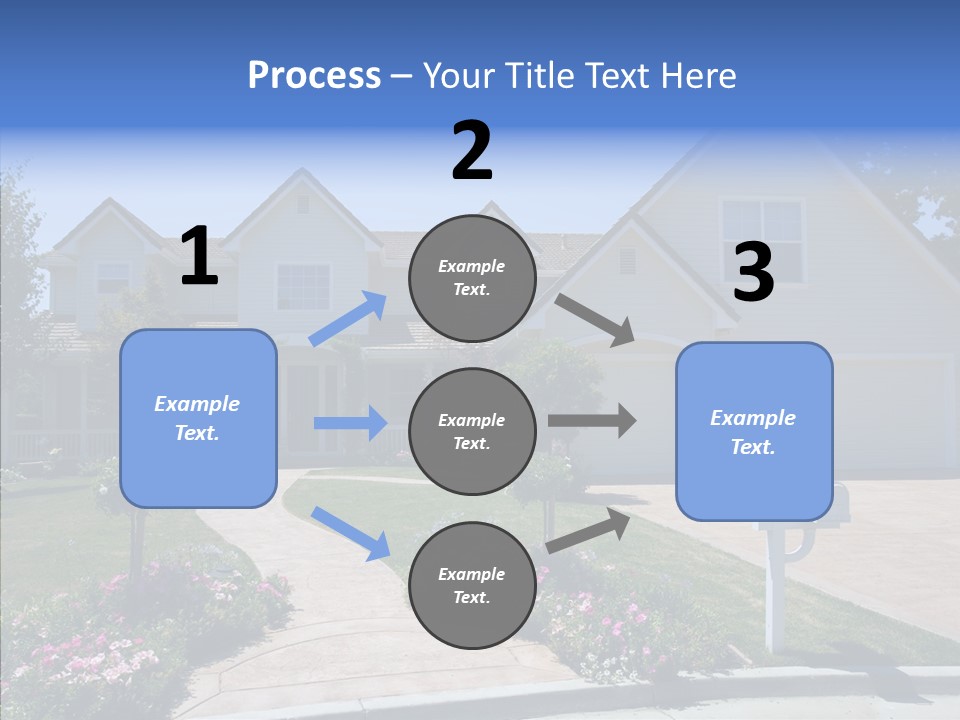Landscaping Investment Tree PowerPoint Template