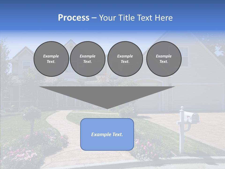Landscaping Investment Tree PowerPoint Template