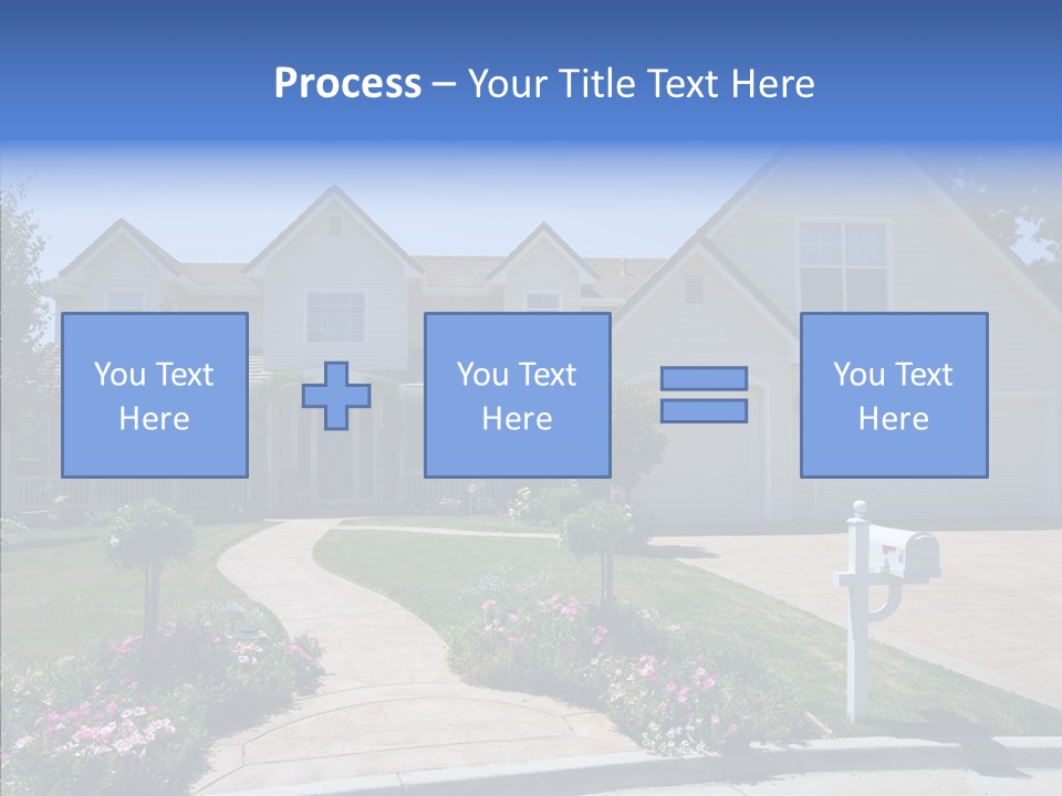 Landscaping Investment Tree PowerPoint Template