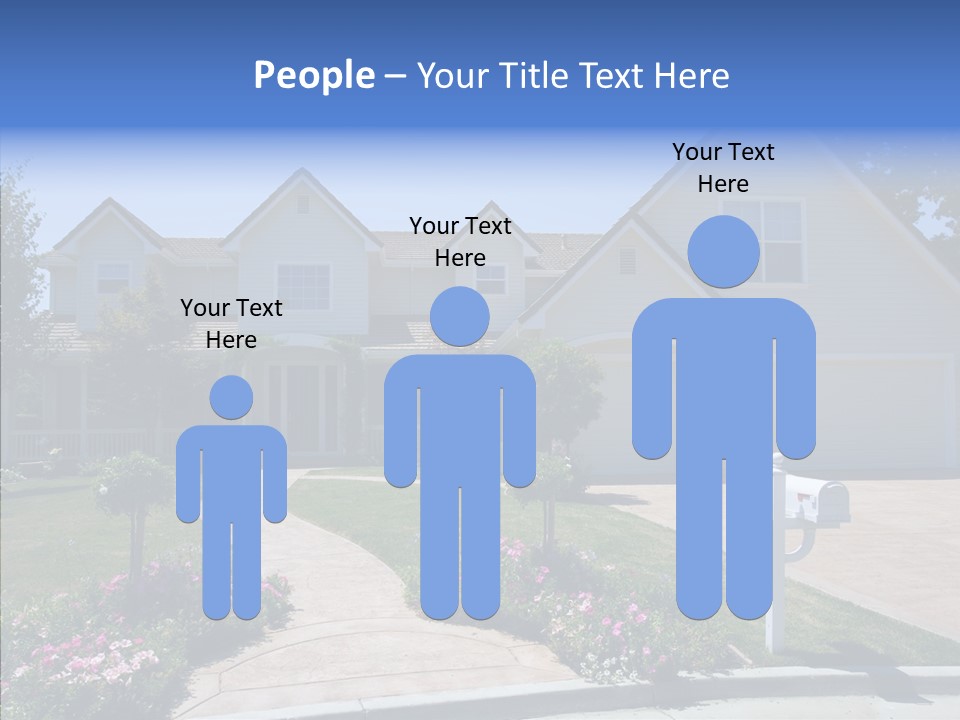 Landscaping Investment Tree PowerPoint Template