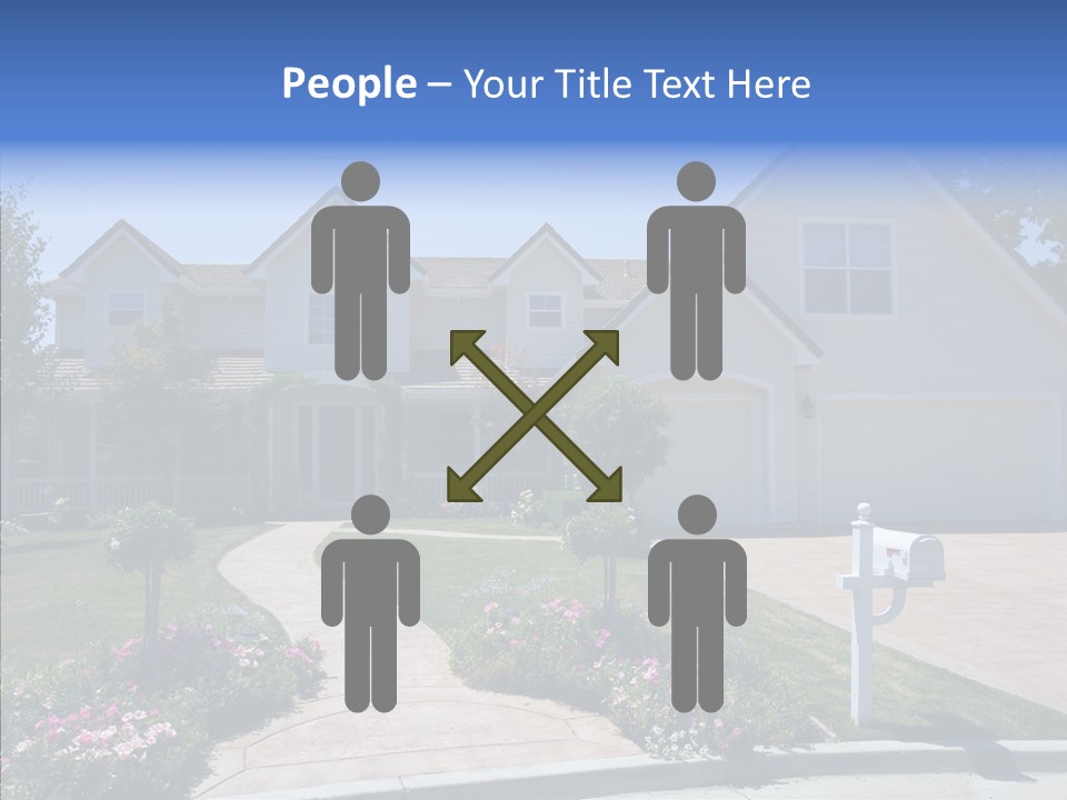Landscaping Investment Tree PowerPoint Template