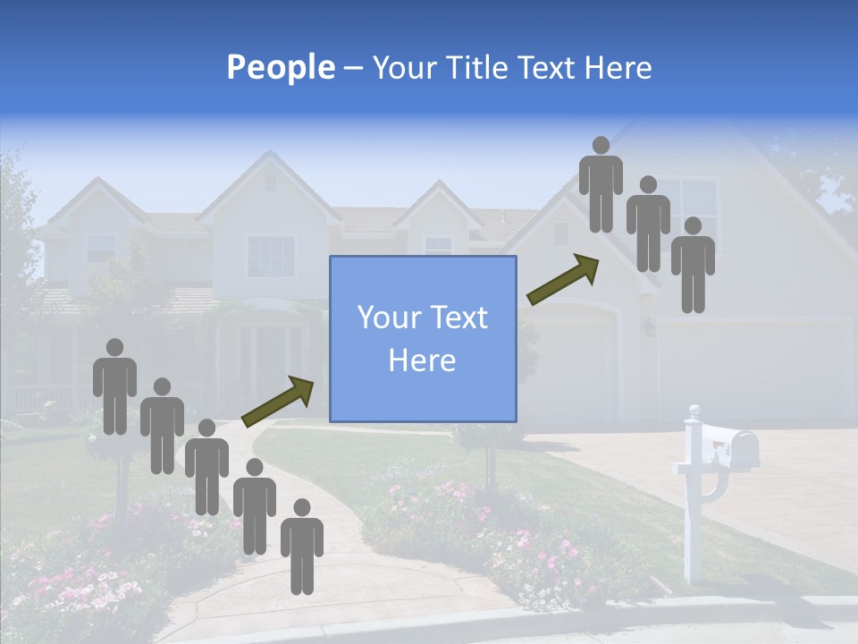 Landscaping Investment Tree PowerPoint Template
