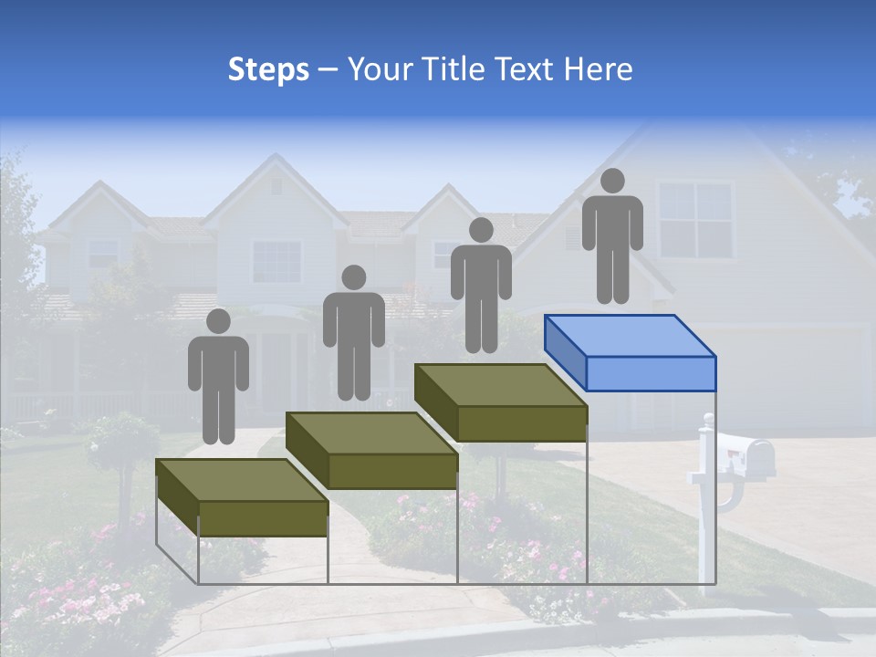 Landscaping Investment Tree PowerPoint Template