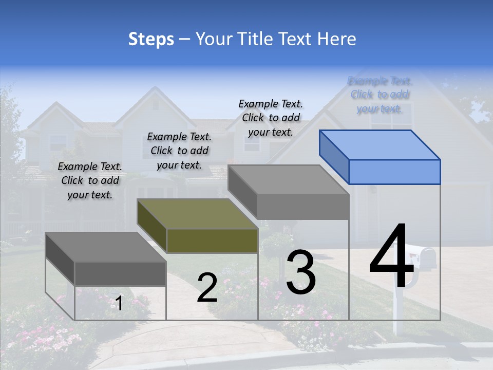 Landscaping Investment Tree PowerPoint Template