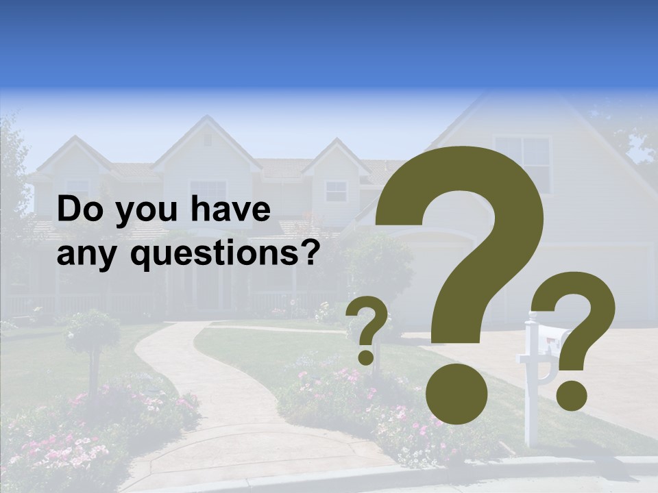 Landscaping Investment Tree PowerPoint Template