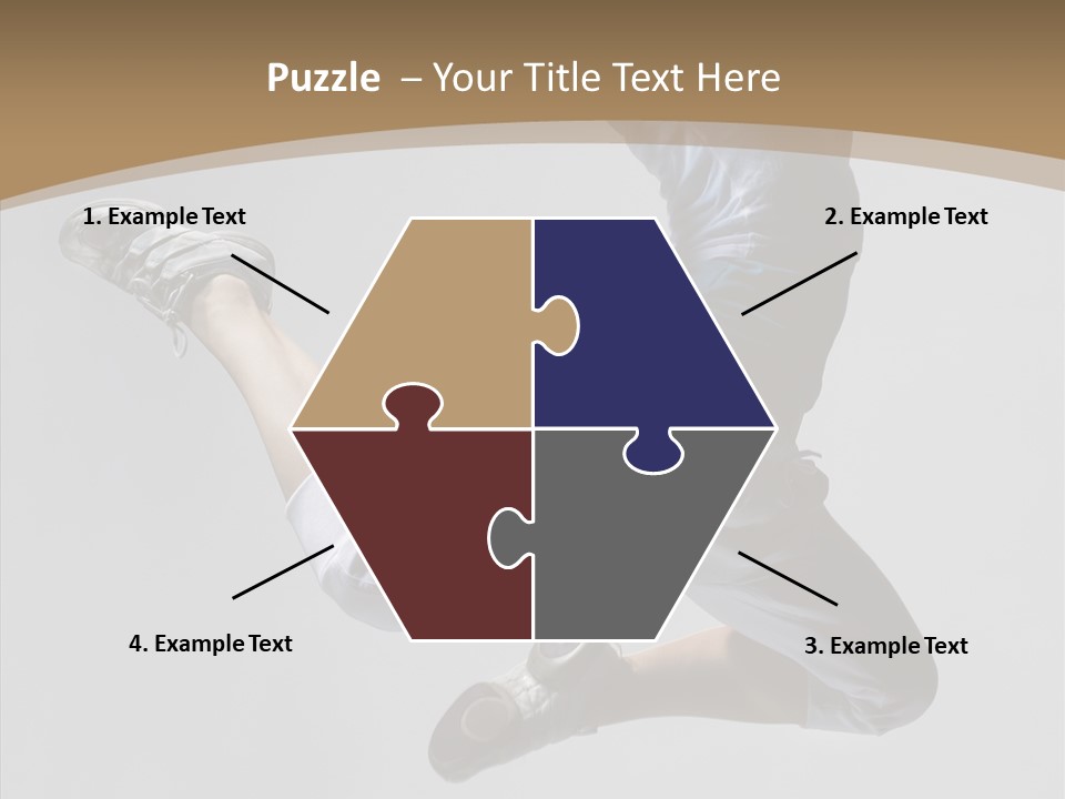 Moving Breakdancing Balance PowerPoint Template