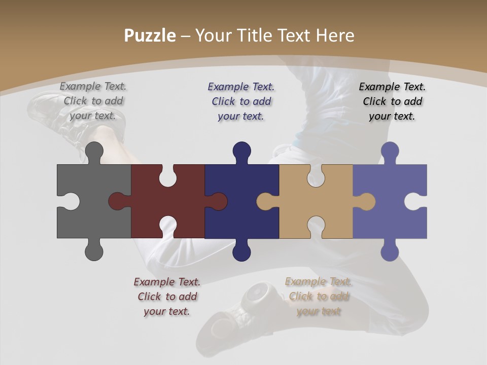 Moving Breakdancing Balance PowerPoint Template