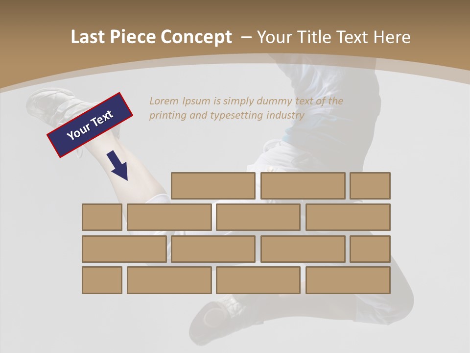 Moving Breakdancing Balance PowerPoint Template