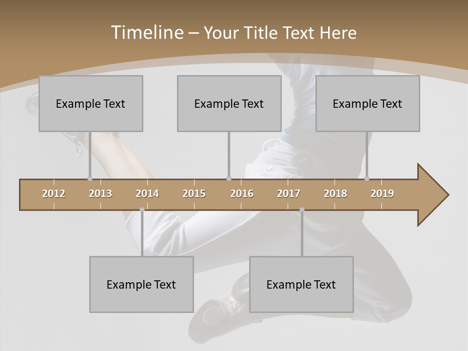 Moving Breakdancing Balance PowerPoint Template