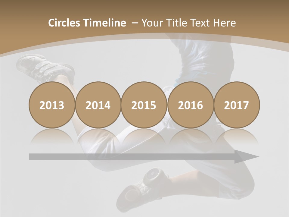 Moving Breakdancing Balance PowerPoint Template