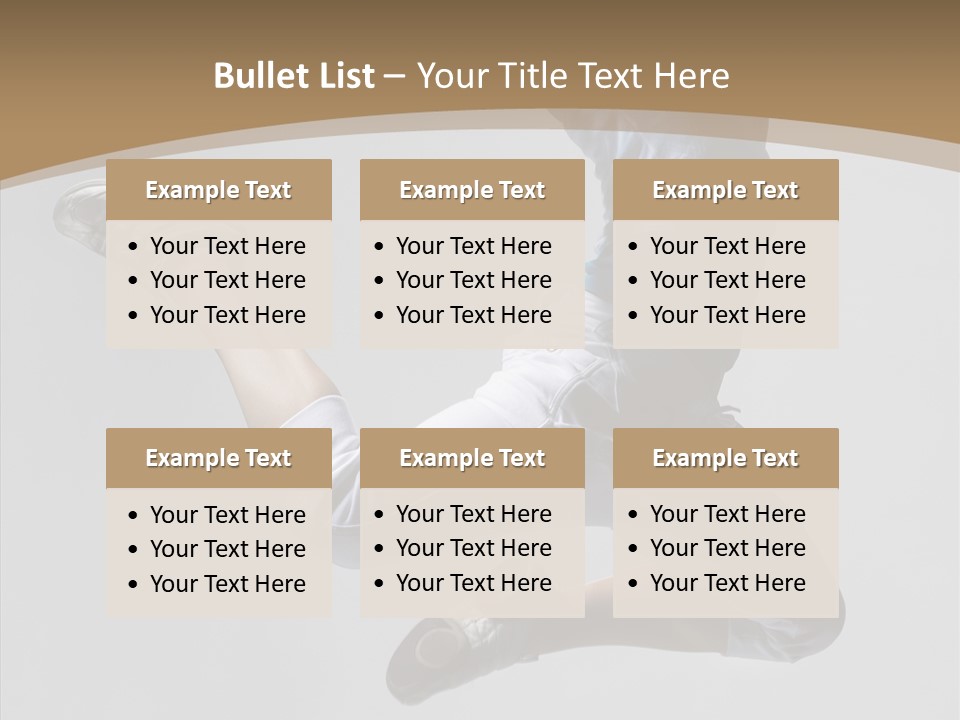 Moving Breakdancing Balance PowerPoint Template