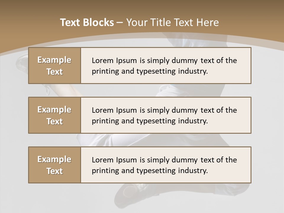 Moving Breakdancing Balance PowerPoint Template