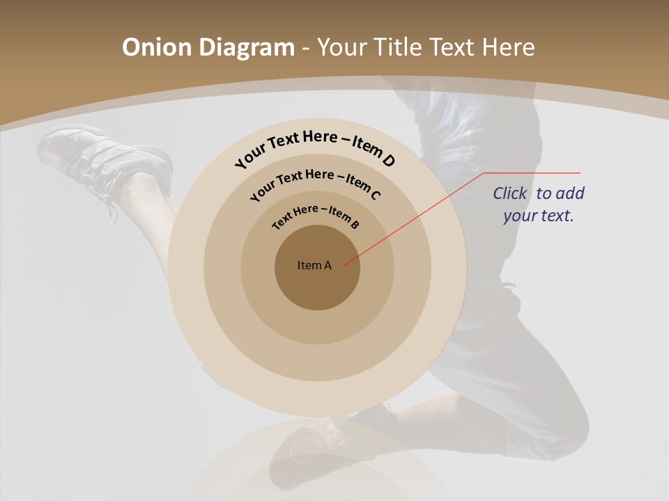 Moving Breakdancing Balance PowerPoint Template