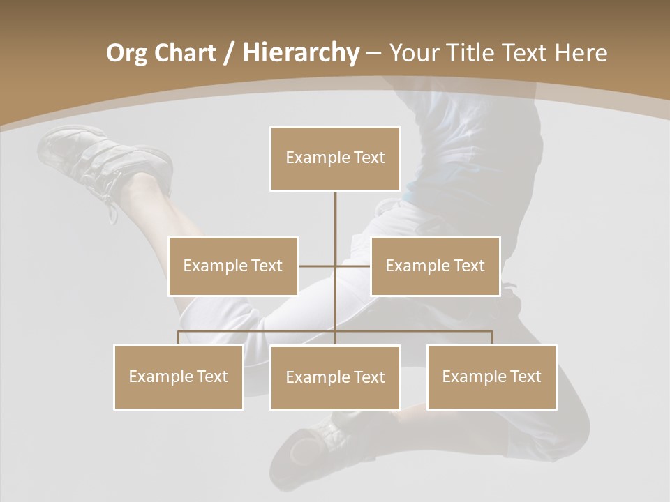 Moving Breakdancing Balance PowerPoint Template