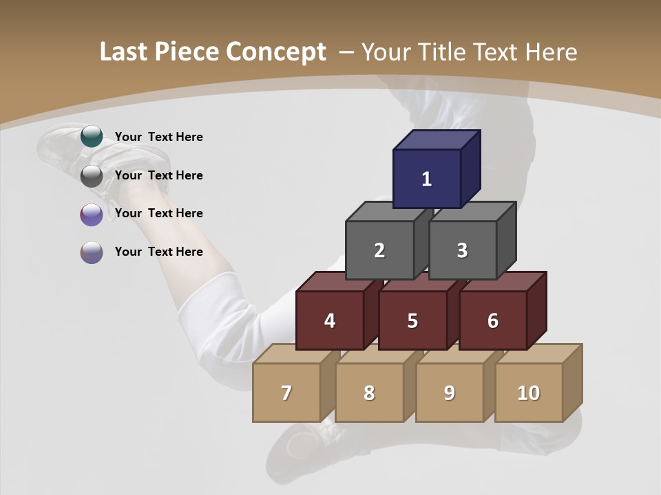 Moving Breakdancing Balance PowerPoint Template