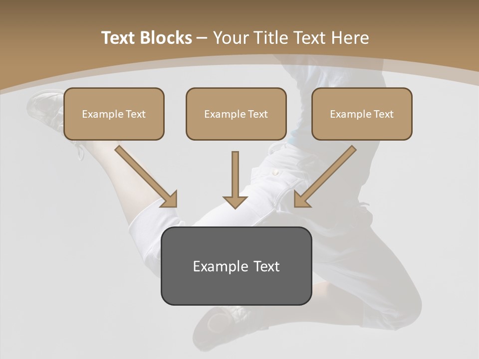 Moving Breakdancing Balance PowerPoint Template