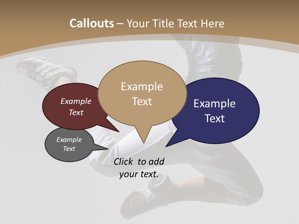 Moving Breakdancing Balance PowerPoint Template