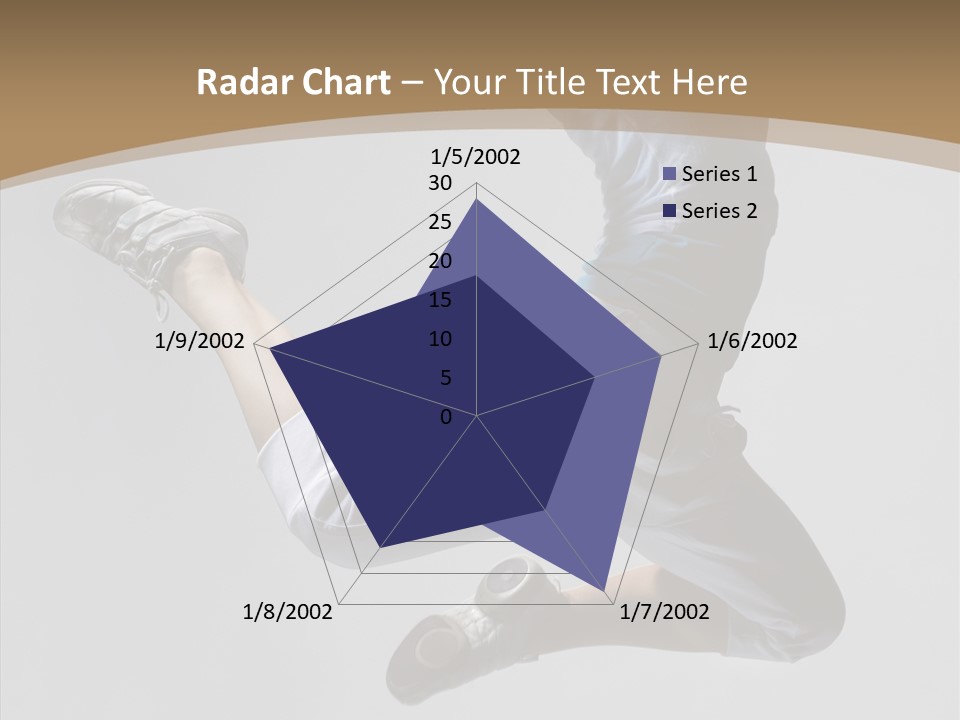 Moving Breakdancing Balance PowerPoint Template