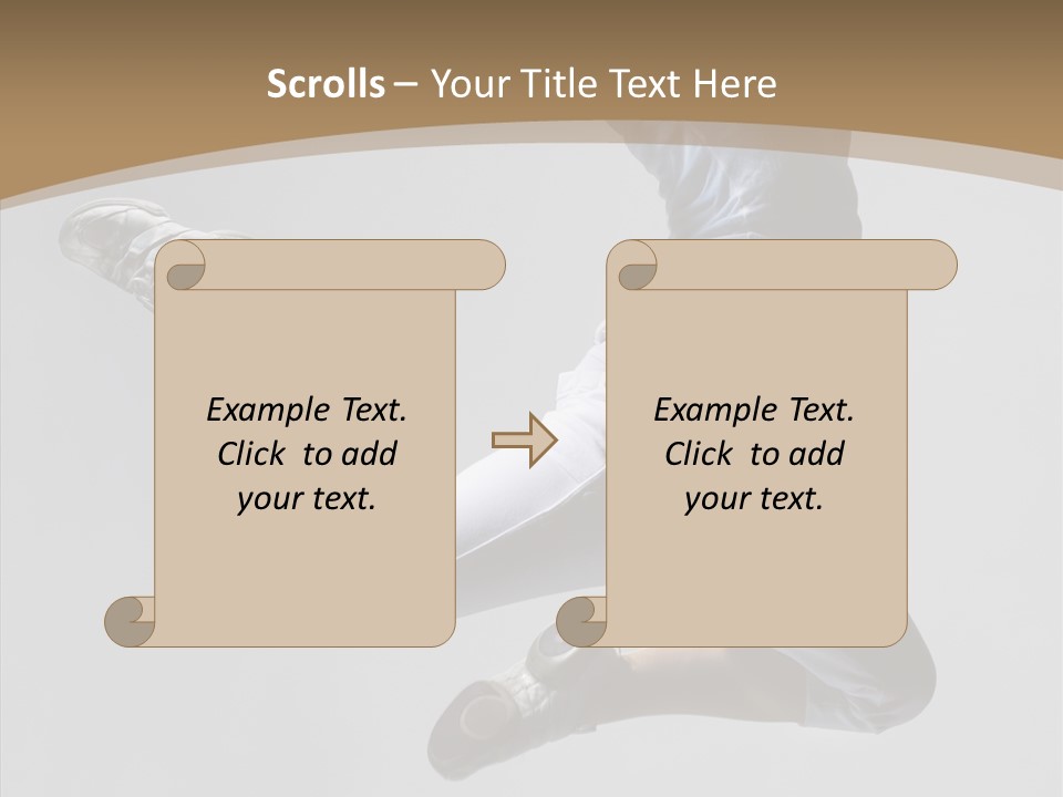 Moving Breakdancing Balance PowerPoint Template