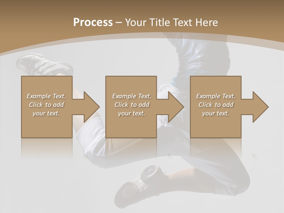 Moving Breakdancing Balance PowerPoint Template