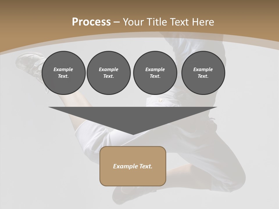 Moving Breakdancing Balance PowerPoint Template