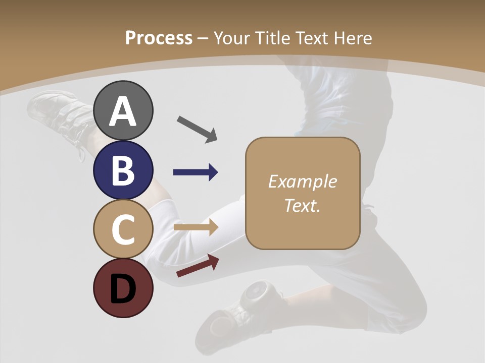 Moving Breakdancing Balance PowerPoint Template