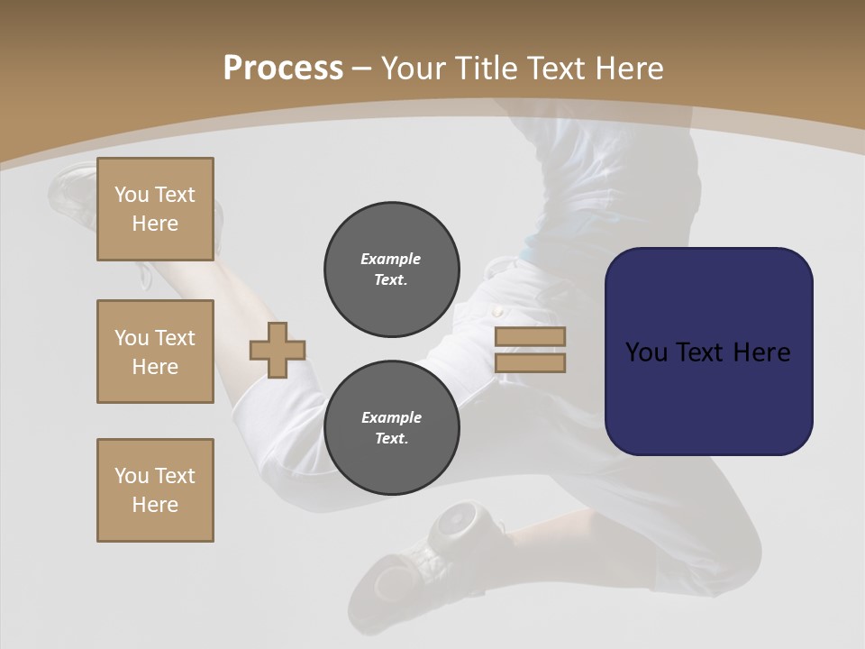 Moving Breakdancing Balance PowerPoint Template
