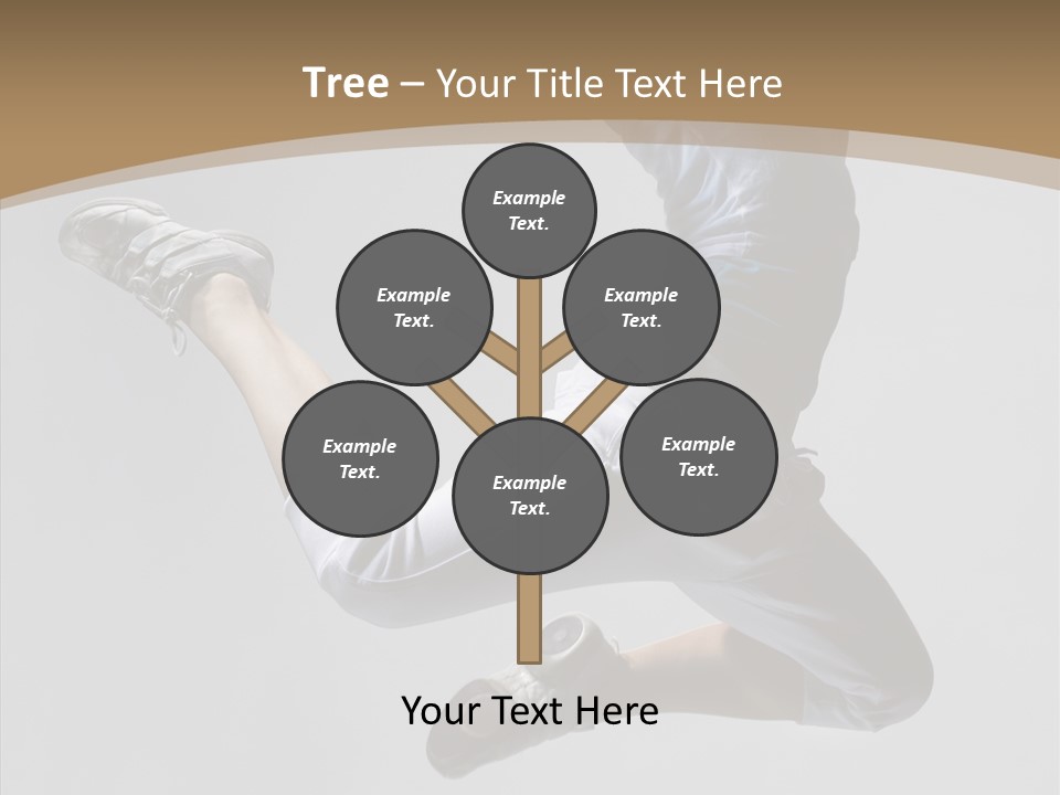 Moving Breakdancing Balance PowerPoint Template