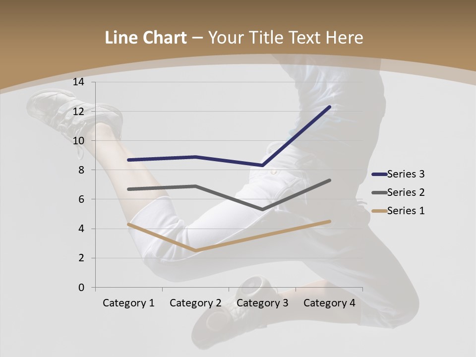 Moving Breakdancing Balance PowerPoint Template