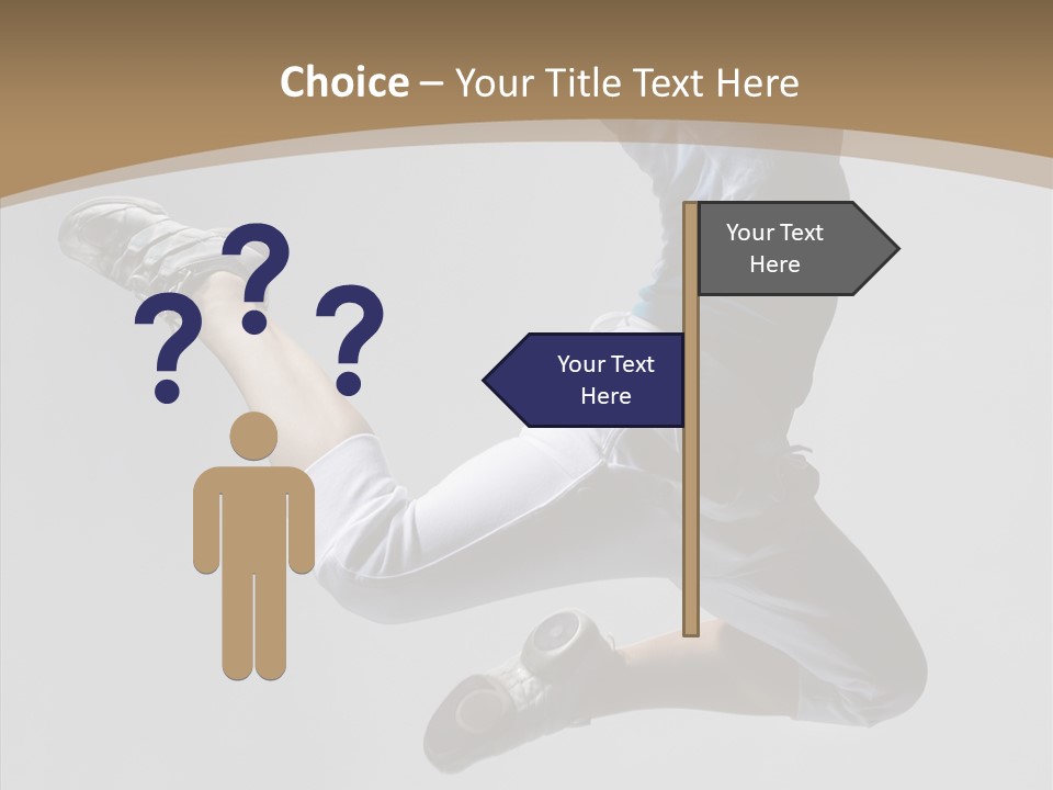 Moving Breakdancing Balance PowerPoint Template