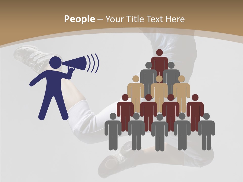 Moving Breakdancing Balance PowerPoint Template