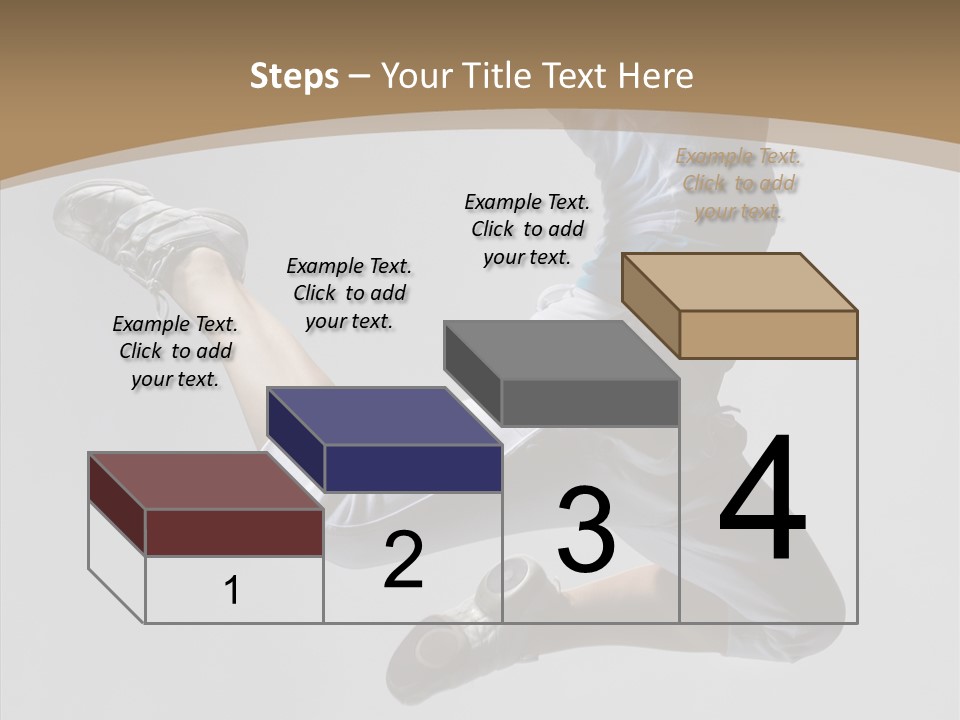 Moving Breakdancing Balance PowerPoint Template